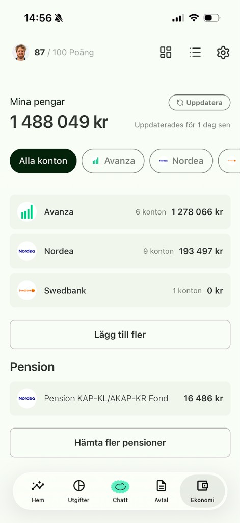 Hela ekonomin på ett ställe i Finton
